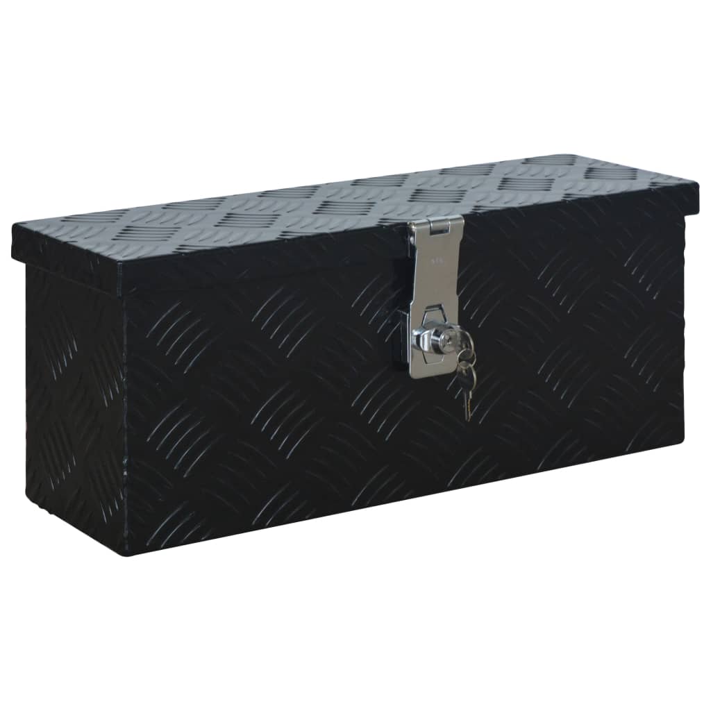 Scatola In Alluminio 485X140X200 Mm Nera