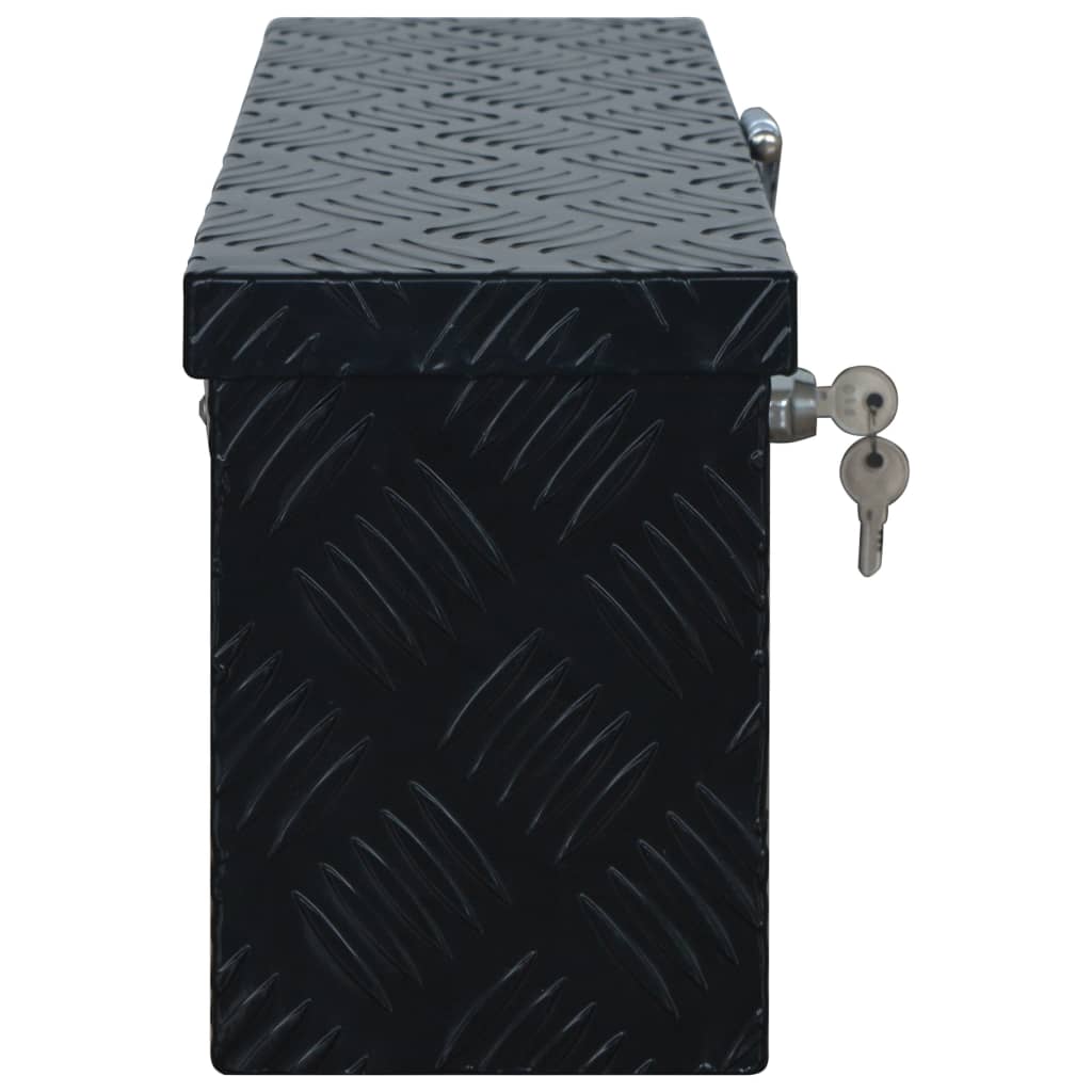 Scatola In Alluminio 485X140X200 Mm Nera