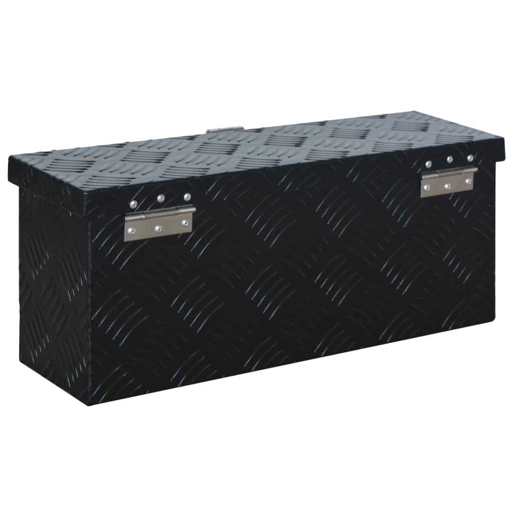 Scatola In Alluminio 485X140X200 Mm Nera