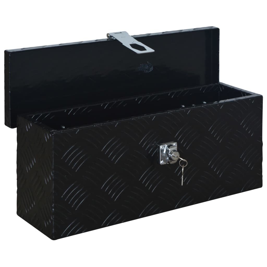 Scatola In Alluminio 485X140X200 Mm Nera