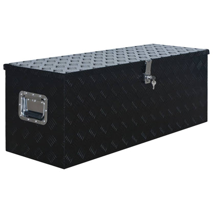 Scatola In Alluminio 1085X370X400 Mm Nera