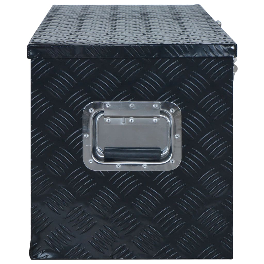 Scatola In Alluminio 1085X370X400 Mm Nera