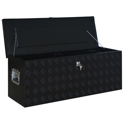 Scatola In Alluminio 1085X370X400 Mm Nera