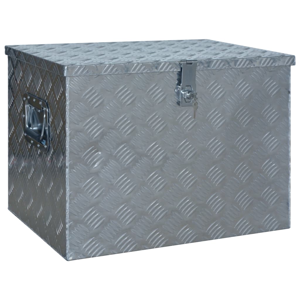 Scatola In Alluminio 610X430X455 Mm Argento