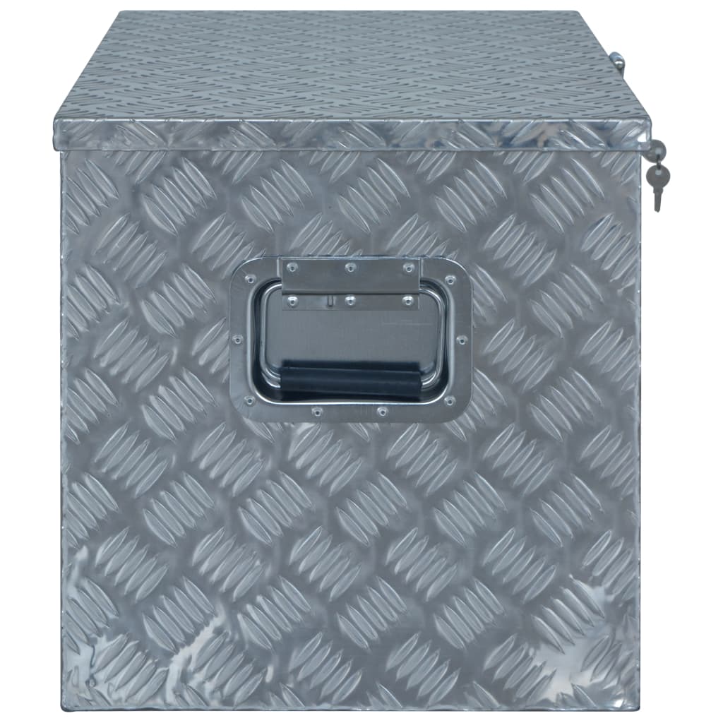 Scatola In Alluminio 610X430X455 Mm Argento