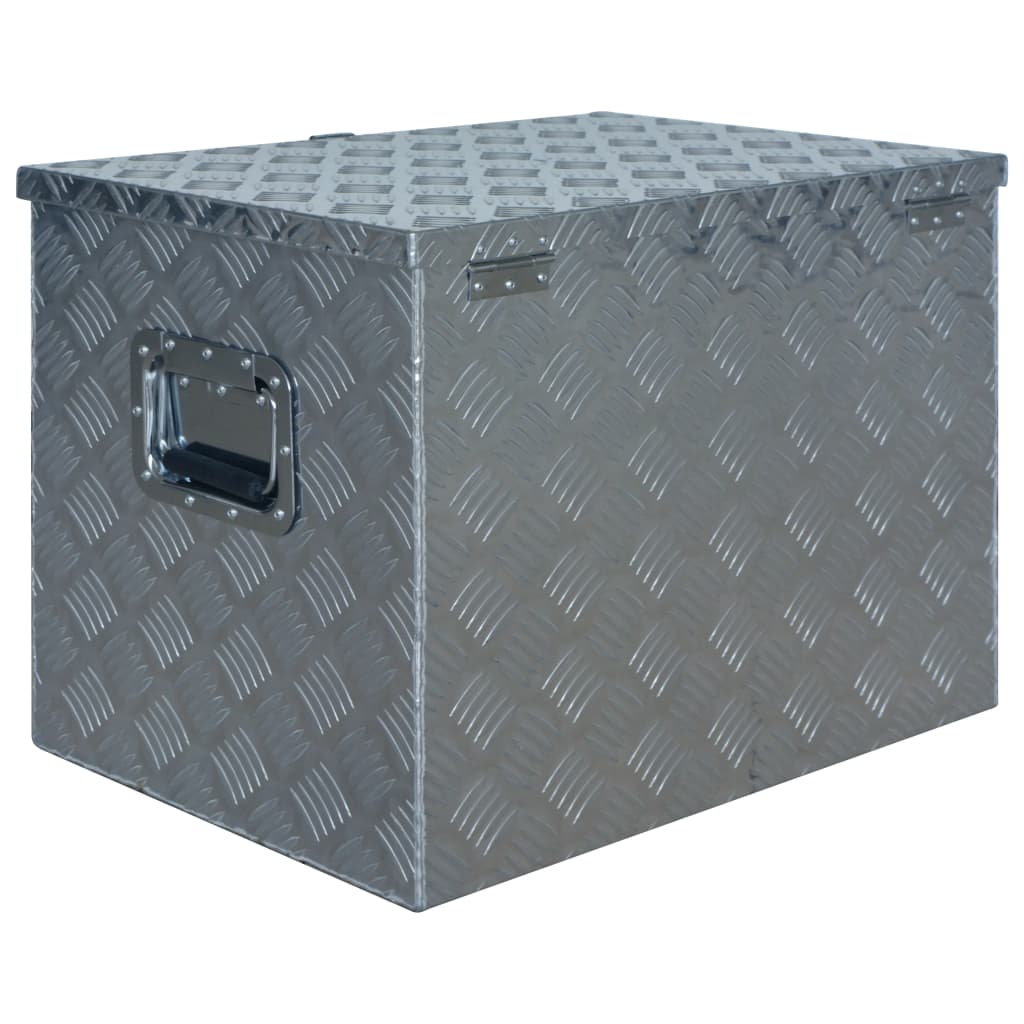 Scatola In Alluminio 610X430X455 Mm Argento