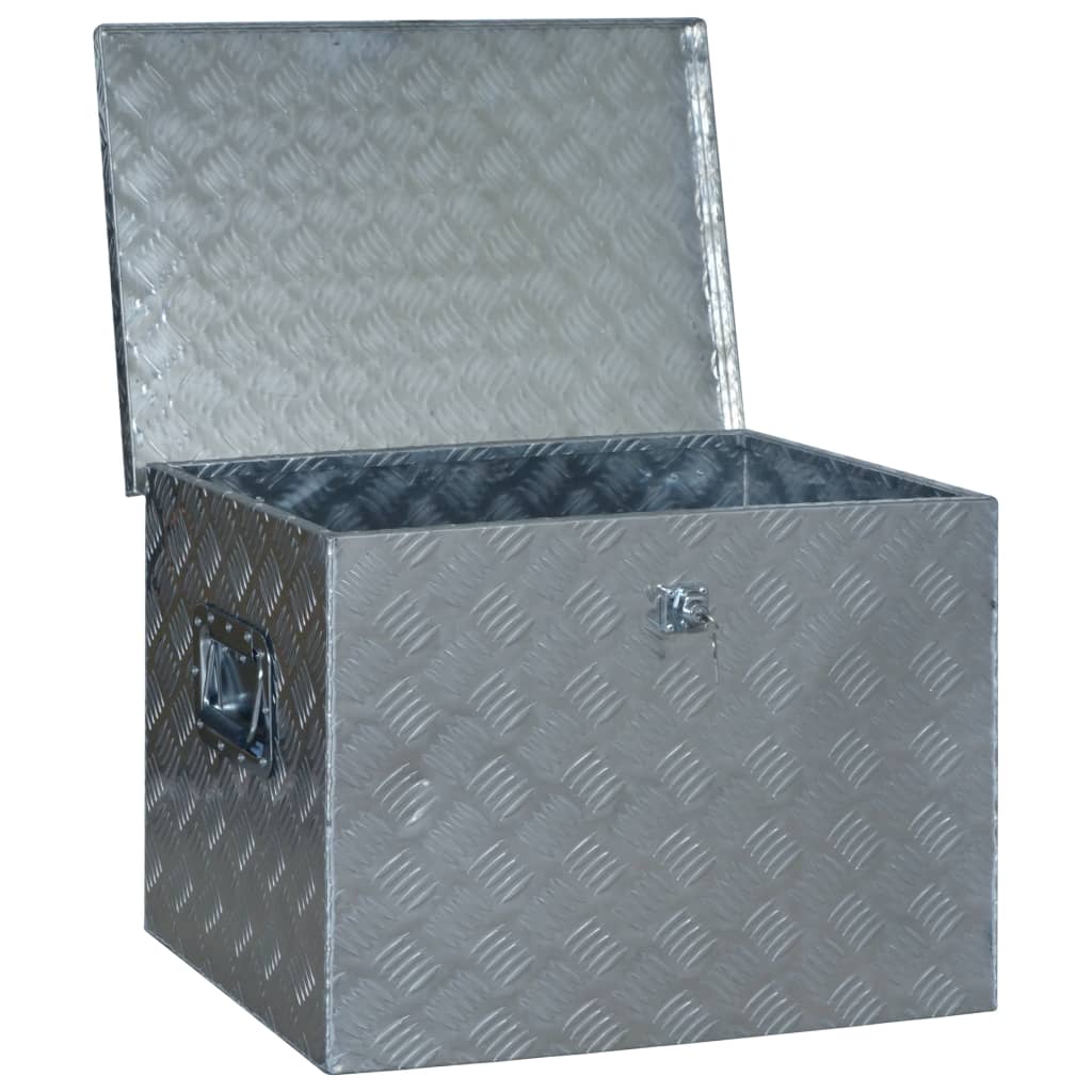 Scatola In Alluminio 610X430X455 Mm Argento