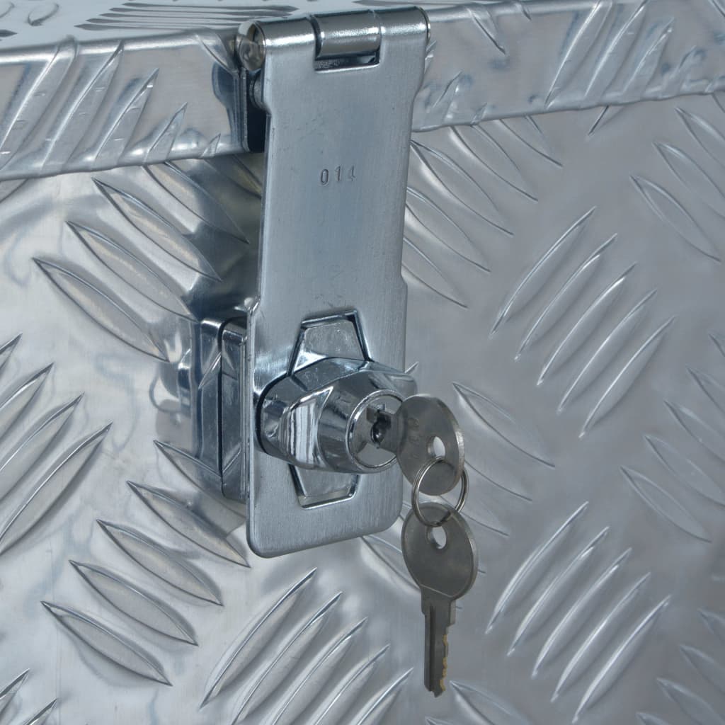 Scatola In Alluminio 610X430X455 Mm Argento