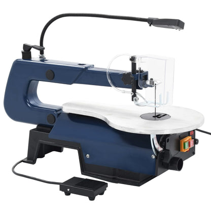 Sega Elettrica A Scorrimento Con Pedale E Luce A Led 125 W