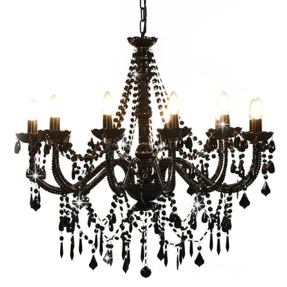 Lampadario Con Perline 12 Lampadine E14