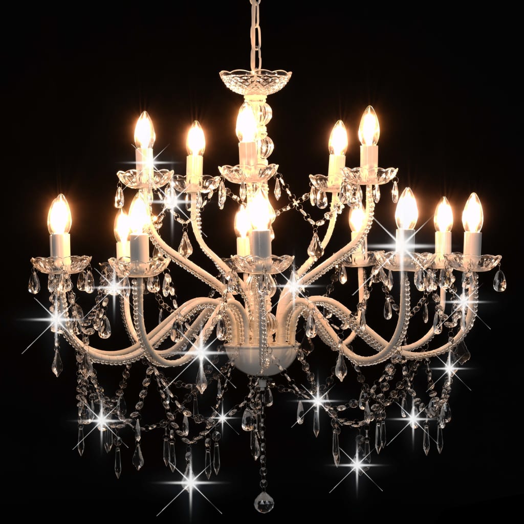 Candelabro A 2 Livelli 15 Lampadine E14