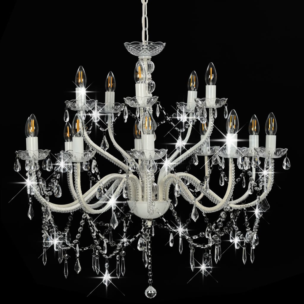 Candelabro A 2 Livelli 15 Lampadine E14