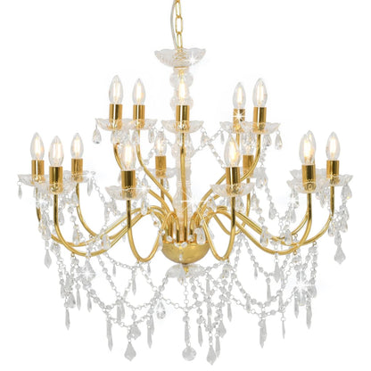 Candelabro A 2 Livelli 15 Lampadine E14