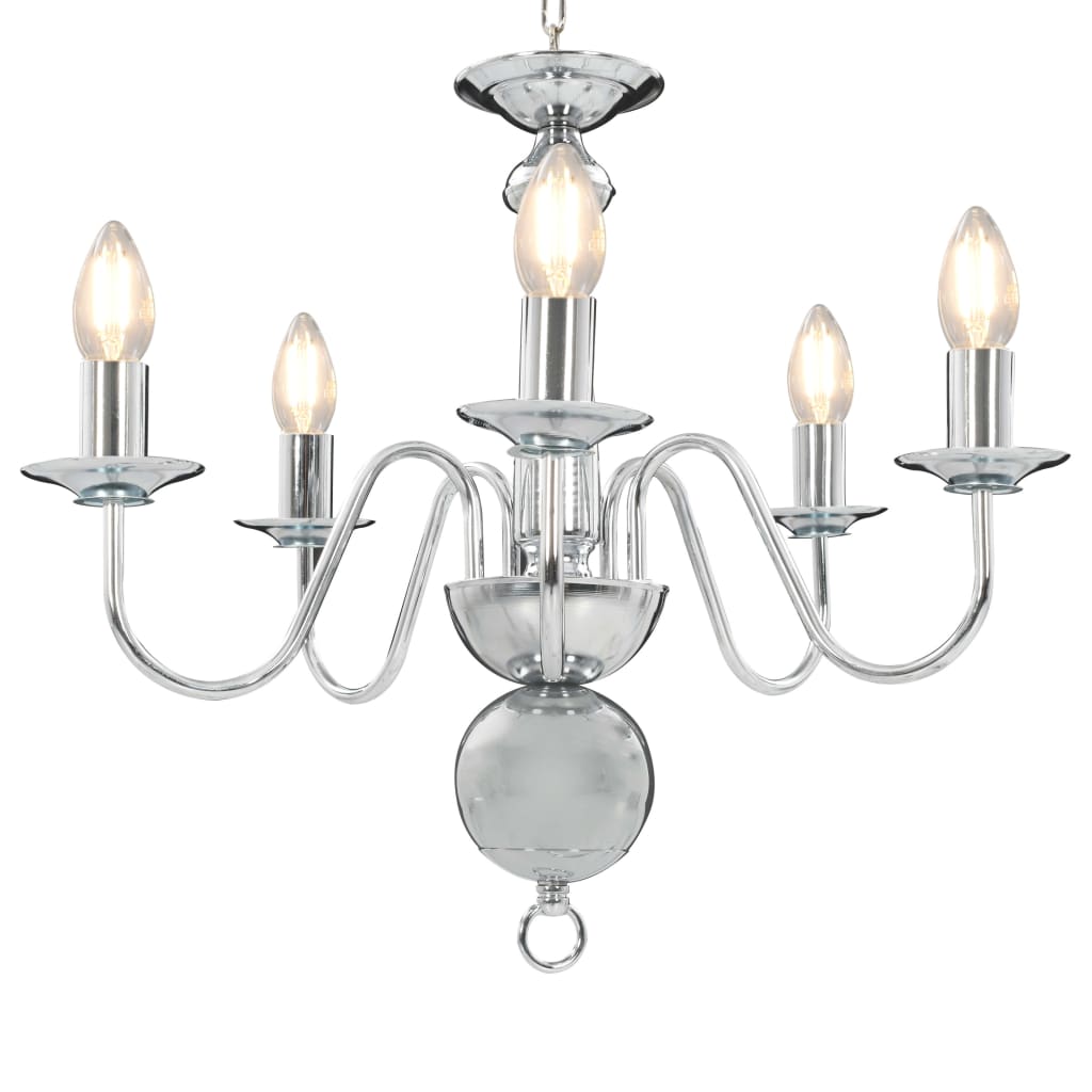 Candelabro Stile Anticato 5 Lampadine E14