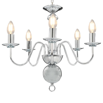 Candelabro Stile Anticato 5 Lampadine E14