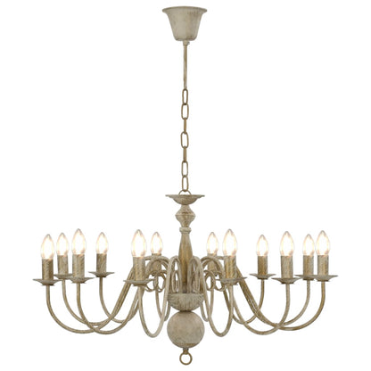 Candelabro Stile Anticato 12 Lampadine E14
