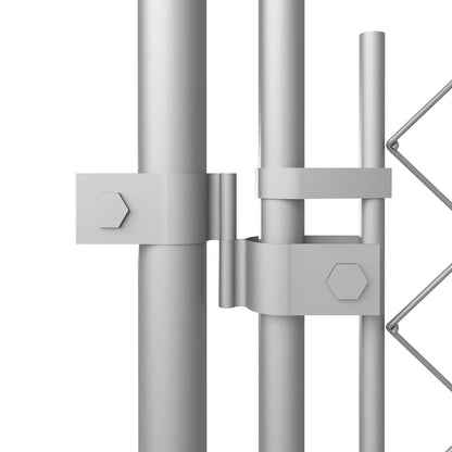 Canile Da Esterno Con Tetto 7,6X3,8X2,3 M