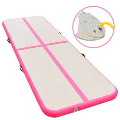 Tappetino Ginnastica Gonfiabile Con Pompa Pvc