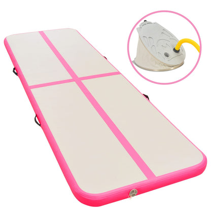 Tappetino Ginnastica Gonfiabile Con Pompa Pvc