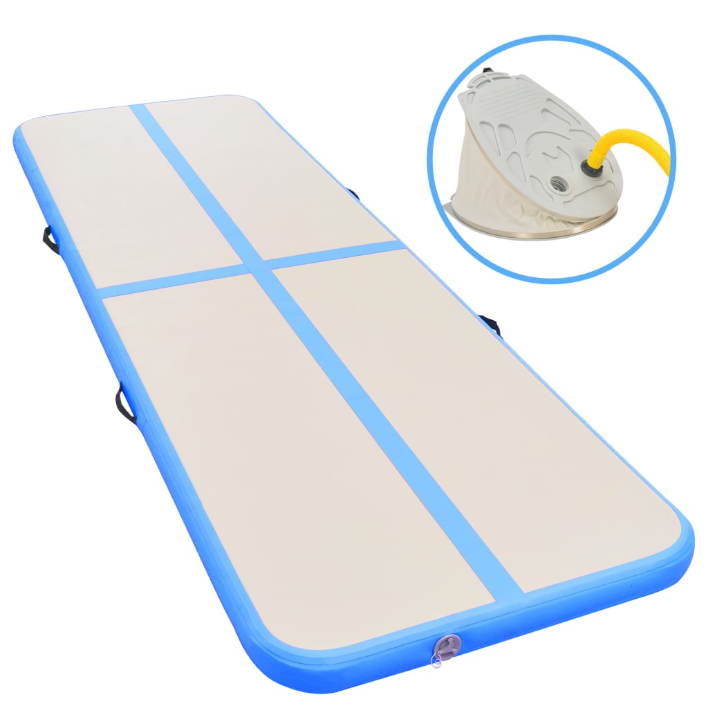 Tappetino Ginnastica Gonfiabile Con Pompa Pvc