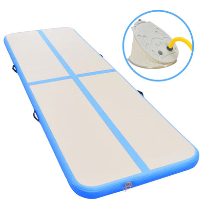 Tappetino Ginnastica Gonfiabile Con Pompa Pvc