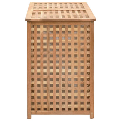 Portabiancheria 87,5X46X67 Cm In Legno Massello Di Noce