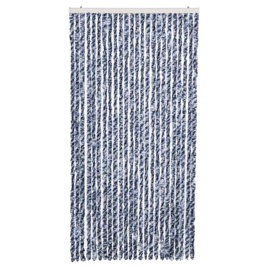 Zanzariera Blu Bianco E Argento Ciniglia Blu/Bianco/Argento