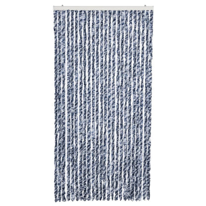 Zanzariera Blu Bianco E Argento Ciniglia Blu/Bianco/Argento
