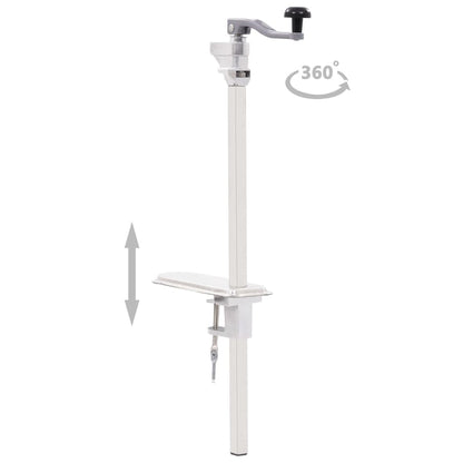Apriscatole Argento 70 Cm Alluminio E Acciaio Inossidabile Antracite