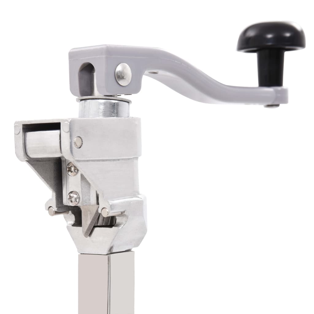 Apriscatole Argento 70 Cm Alluminio E Acciaio Inossidabile Antracite