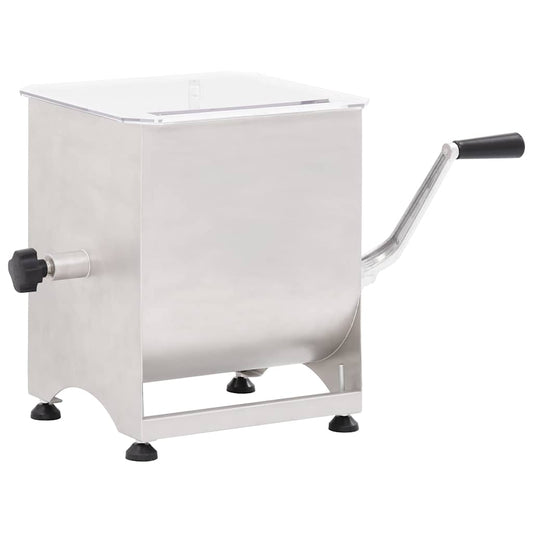 Impastatrice Carne Meccanica Argento In Acciaio Inox