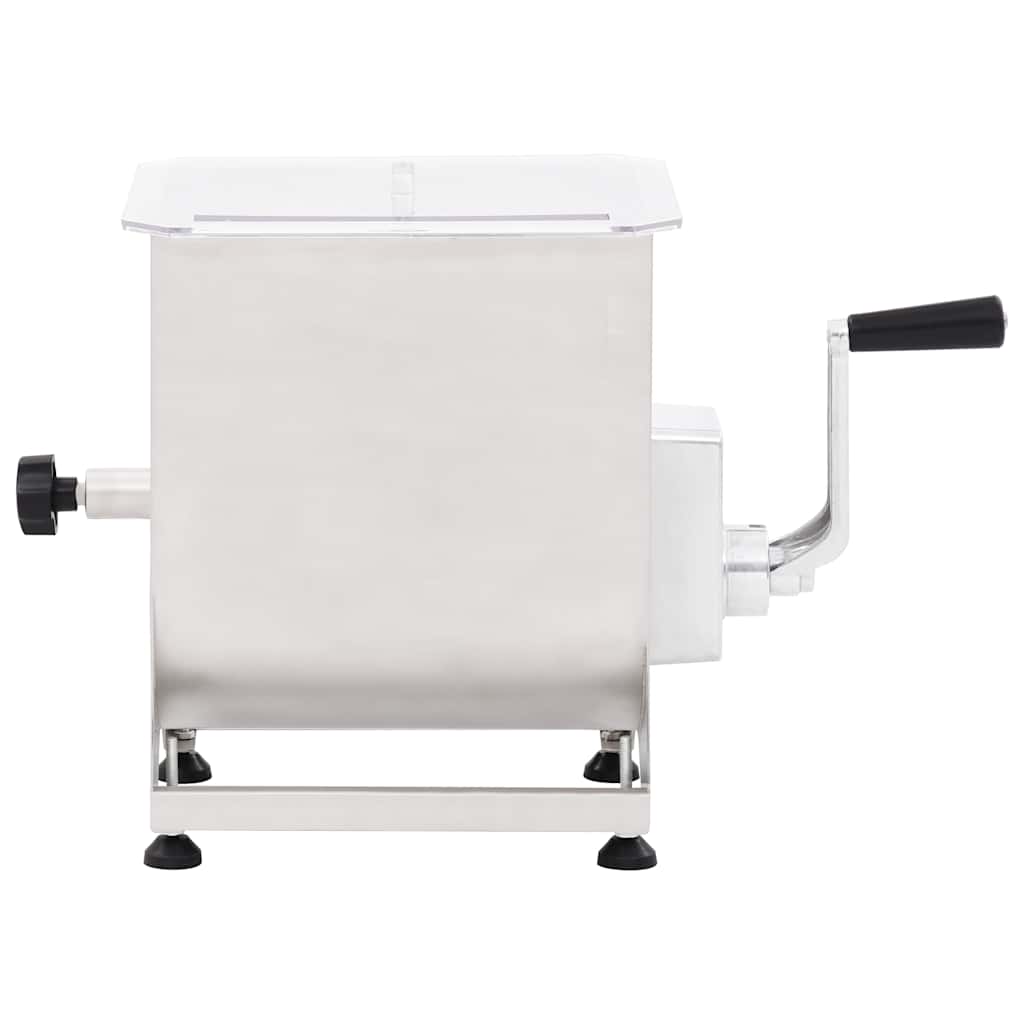 Impastatrice Carne Meccanica Argento In Acciaio Inox