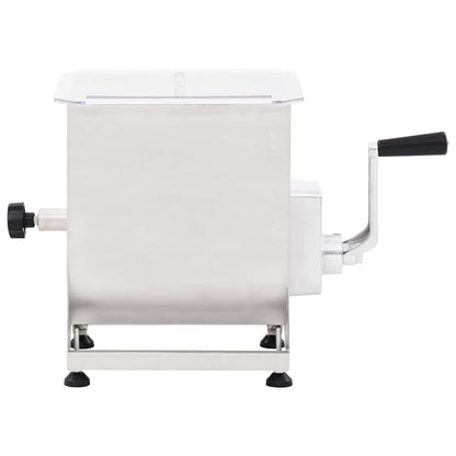 Impastatrice Carne Meccanica Argento In Acciaio Inox