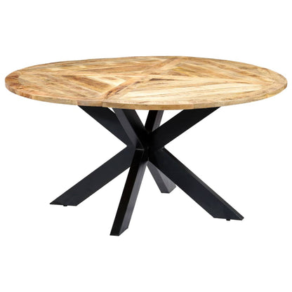 Tavolo Da Pranzo Rotondo 120X76Cm In