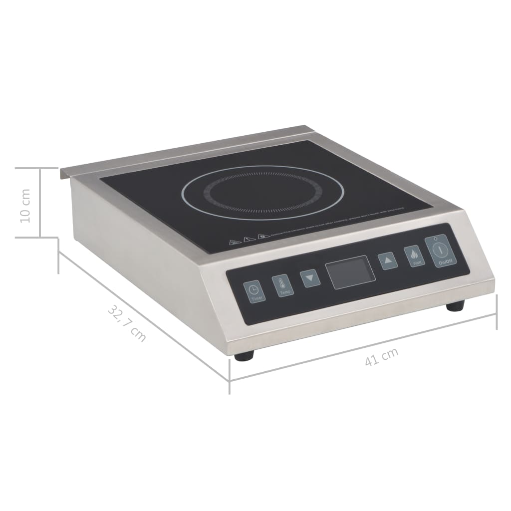 Piastra Elettrica A Induzione Con Display Touch 3500 W