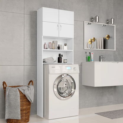 Mobile Per Lavatrice 64X25,5X190 Cm