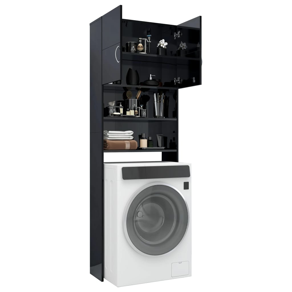 Mobile Per Lavatrice 64X25,5X190 Cm