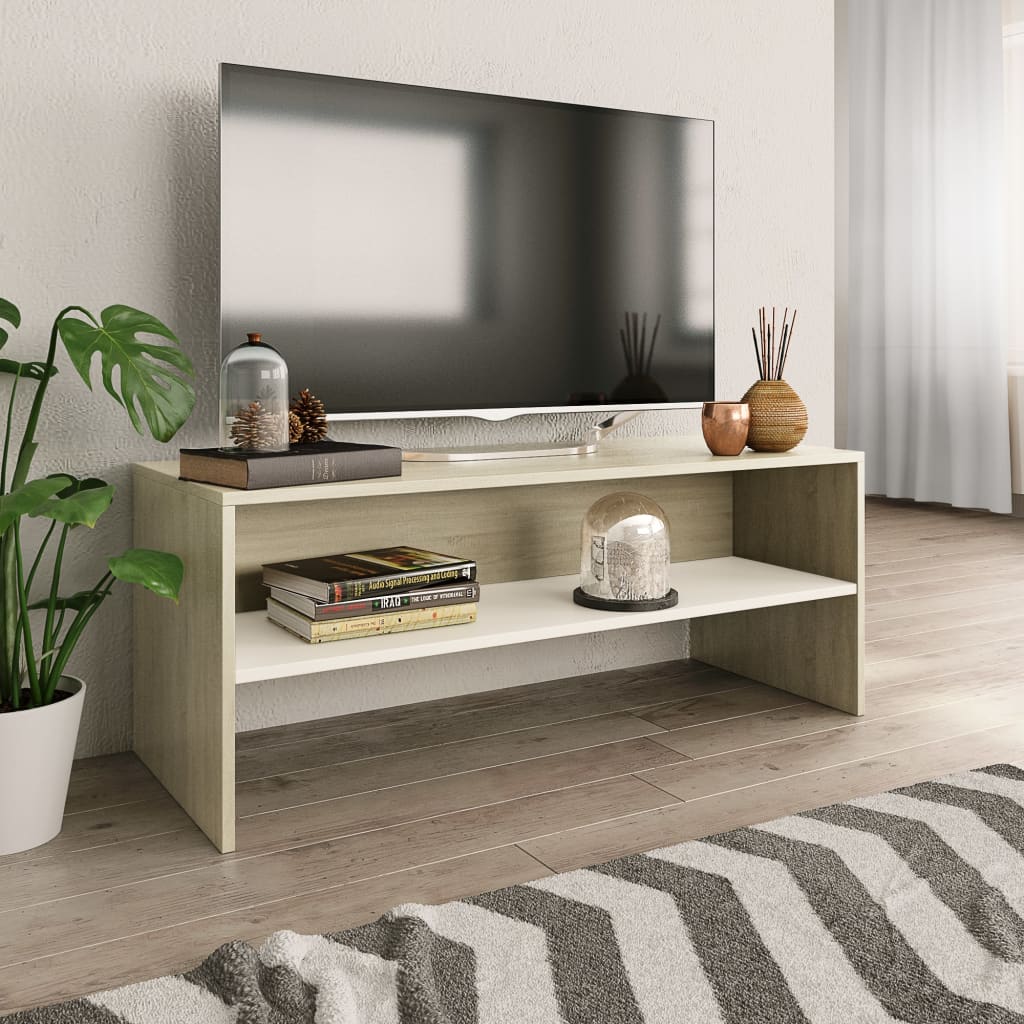 Mobile Porta Tv 100X40X40 Cm In Legno Multistrato