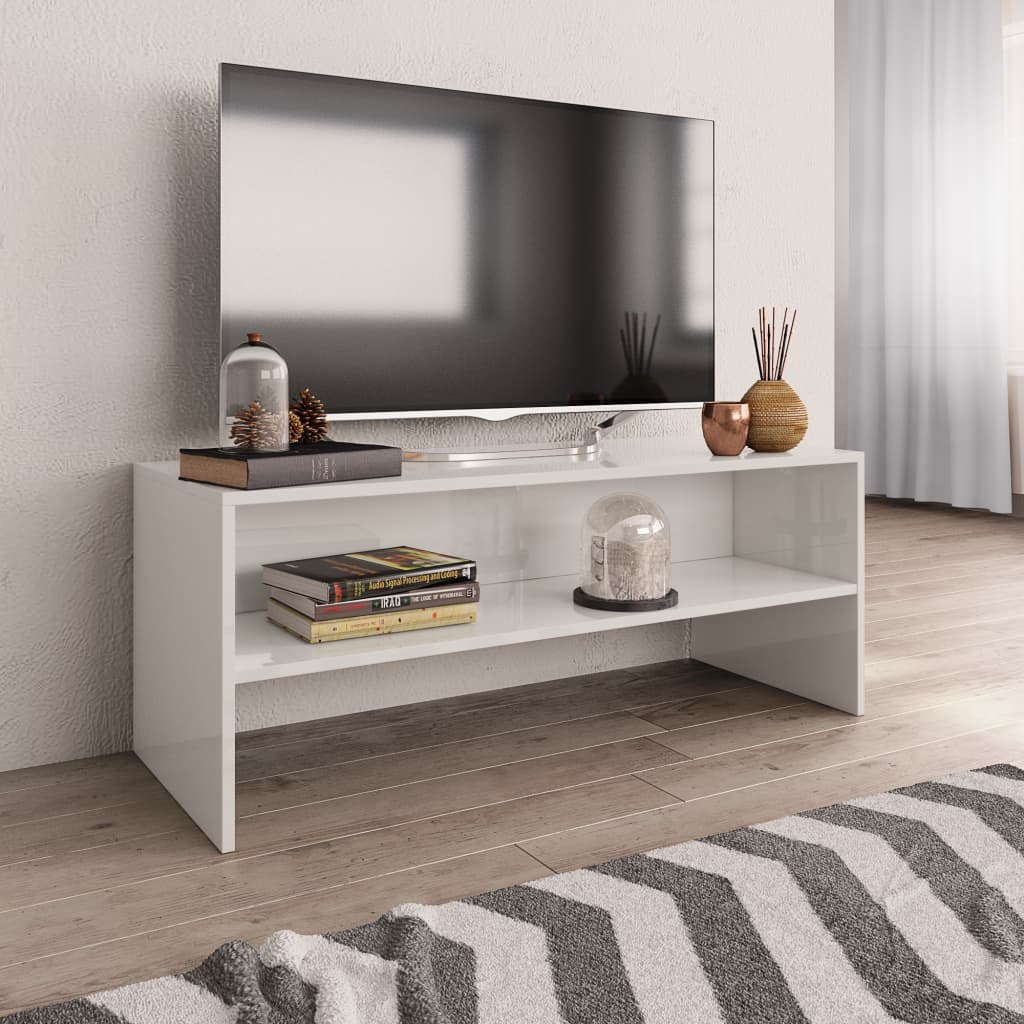 Mobile Porta Tv 100X40X40 Cm In Legno Multistrato