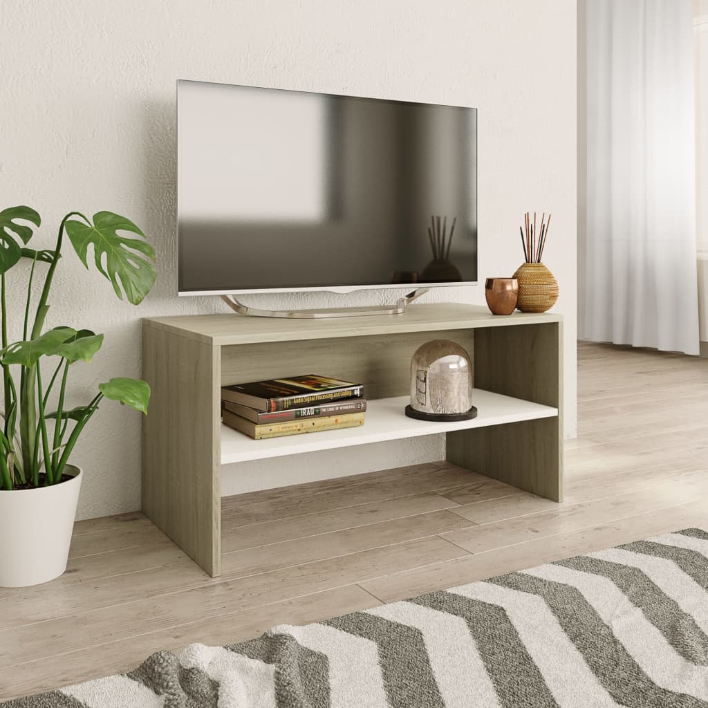 Mobile Porta Tv 80X40X40 Cm In Legno Multistrato