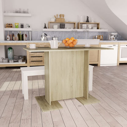 Tavolo Da Pranzo 110X60X75 Cm In Legno Multistrato