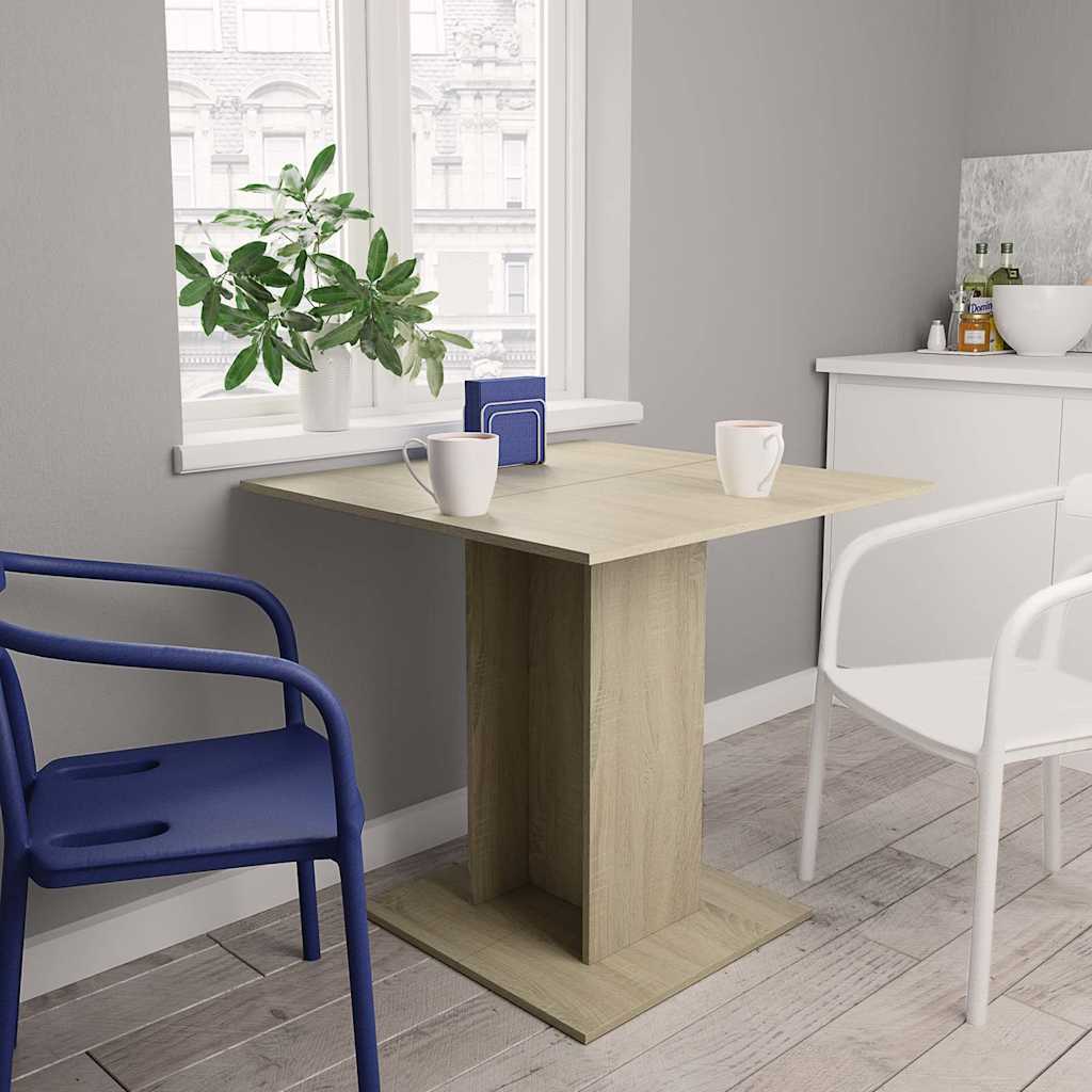 Tavolo Da Pranzo 80X80X75 Cm Legno Multistrato