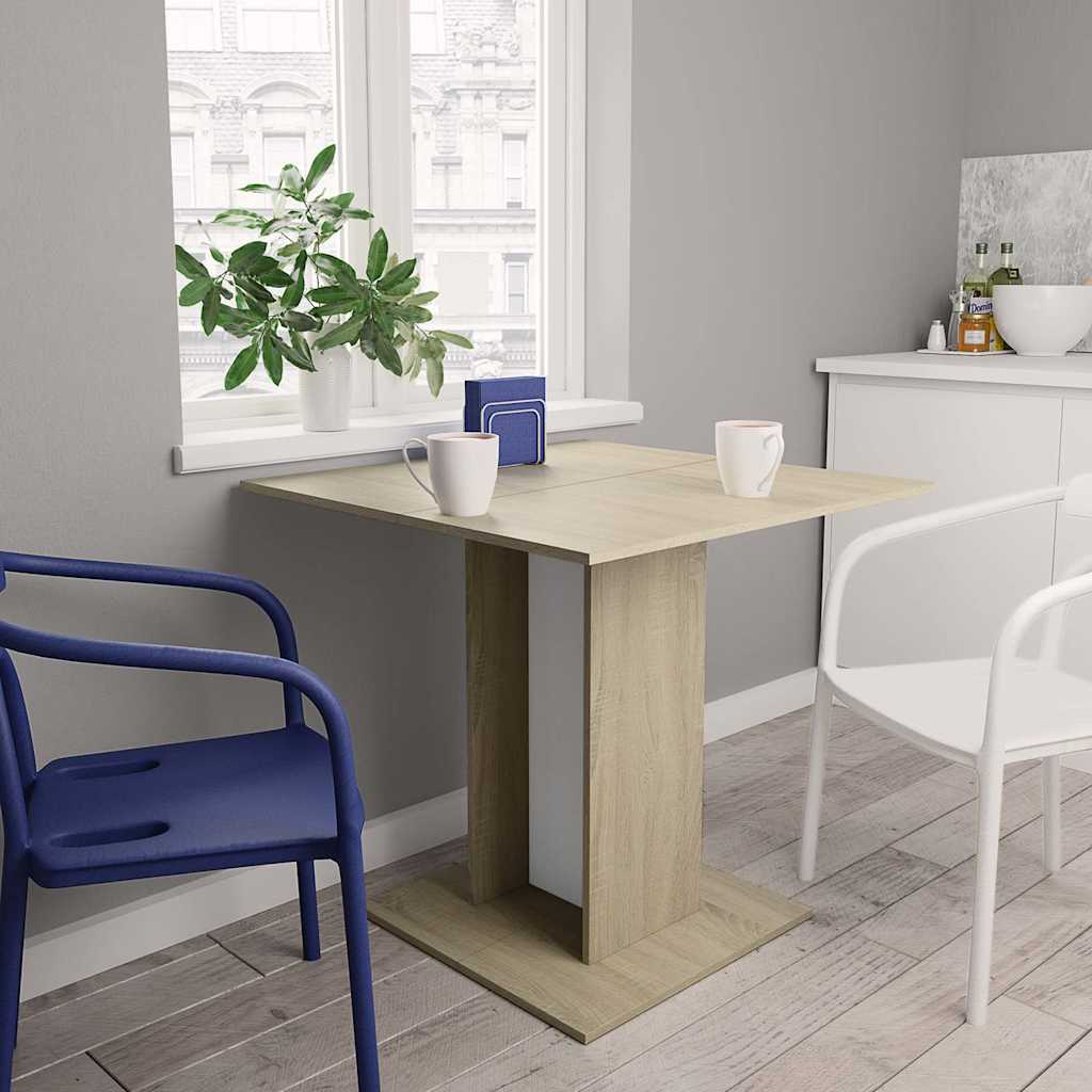Tavolo Da Pranzo 80X80X75 Cm Legno Multistrato