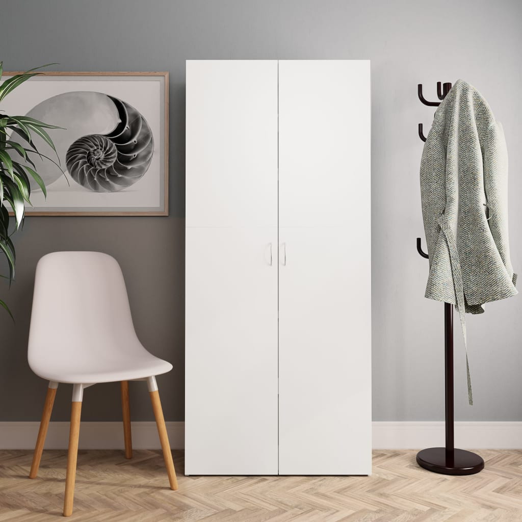 Scarpiera 80X35,5X180 Cm In Legno Multistrato