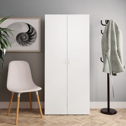 Scarpiera 80X35,5X180 Cm In Legno Multistrato