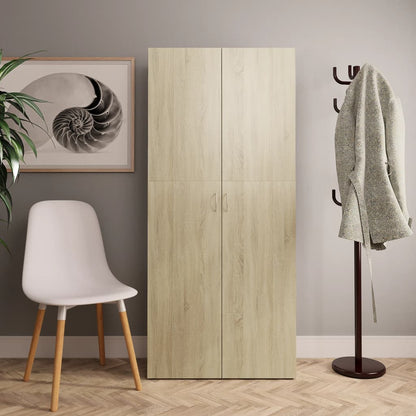 Scarpiera 80X35,5X180 Cm In Legno Multistrato