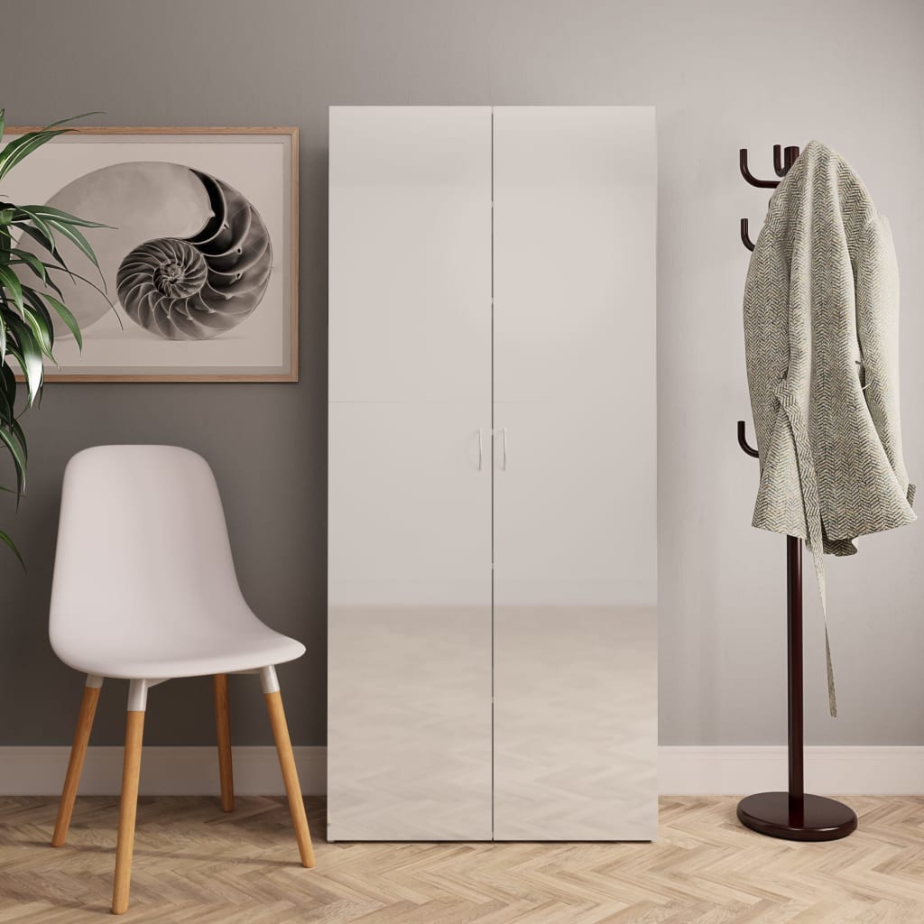 Scarpiera 80X35,5X180 Cm In Legno Multistrato