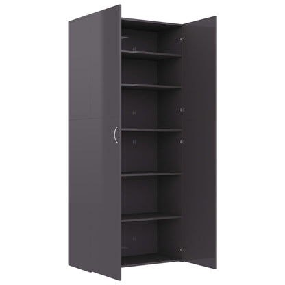 Scarpiera 80X35,5X180 Cm In Legno Multistrato