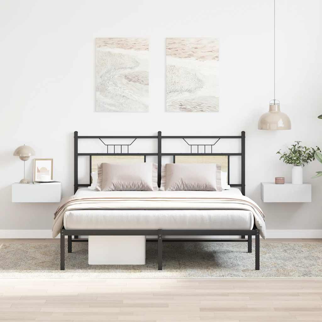 Comodini Pensili 2Pz 40X32X15 Cm Legno Multistrato