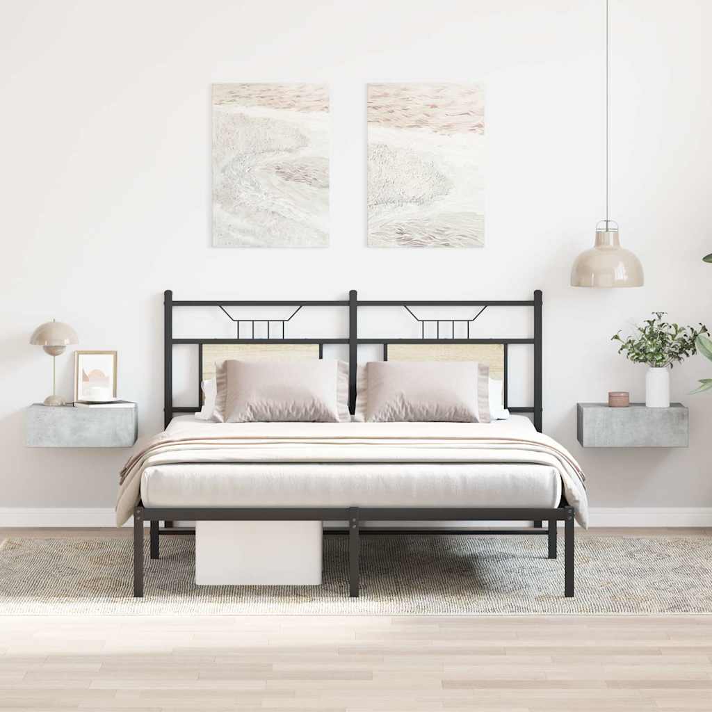 Comodini Pensili 2Pz 40X32X15 Cm Legno Multistrato